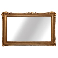 Early 20th Century Hand Formed Batwing Framed Mirror