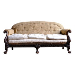 Antique Deep Seated Country House Sofa C1900