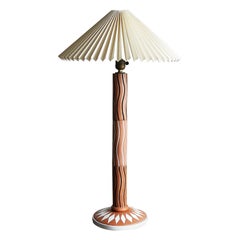 Mid Century Italian Terracotta Lamp