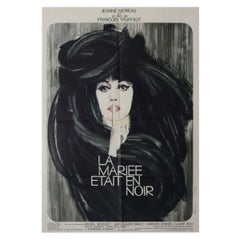 Vintage The Bride Wore Black, Unframed Poster, 1968