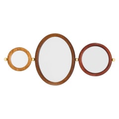 Set of 3 Aro Mirrors by Leandro Garcia Contemporary Brazil Design