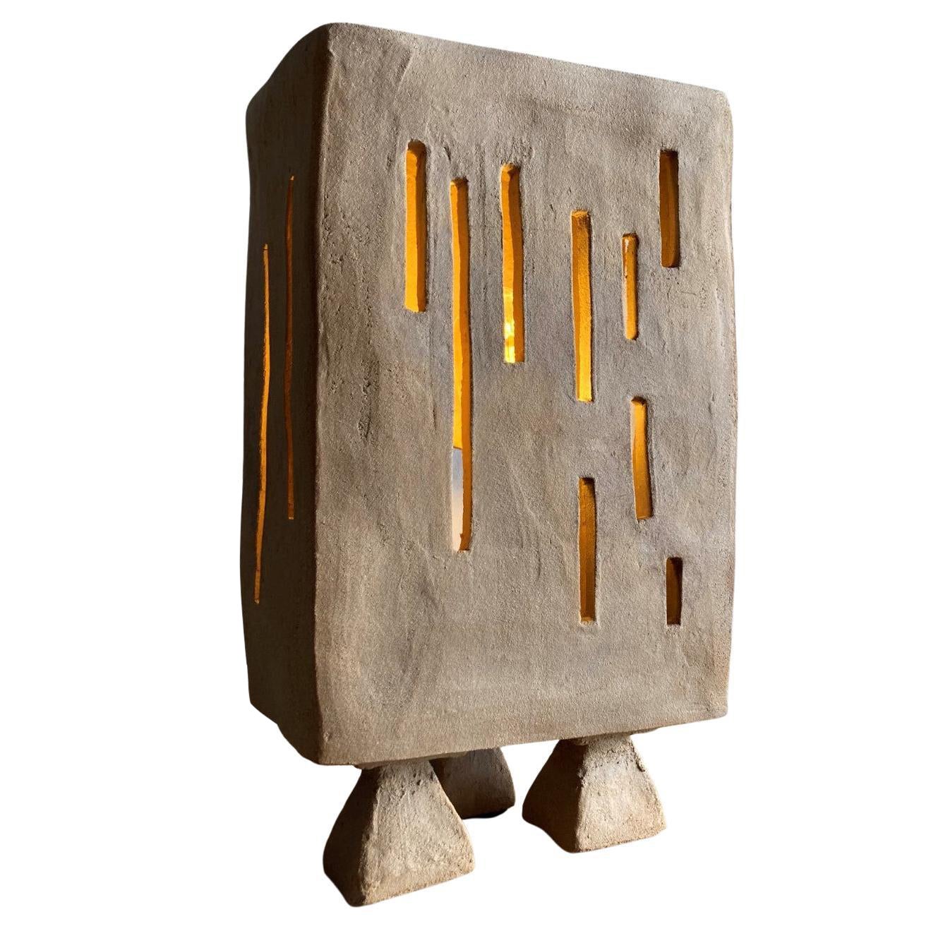 Artefact Table Lamp by Lea Munsch For Sale
