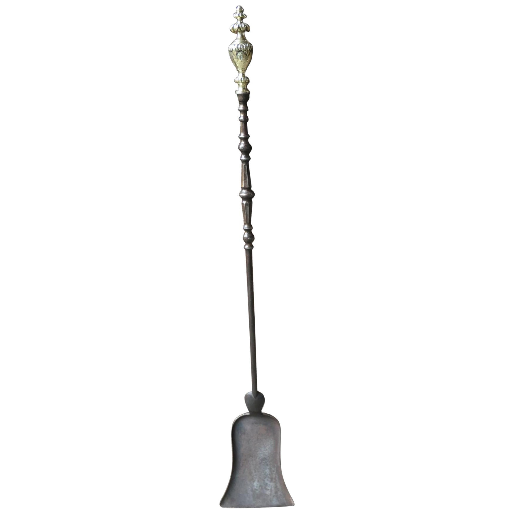 Antique French Napoleon III Fireplace Shovel or Fire Shovel For Sale