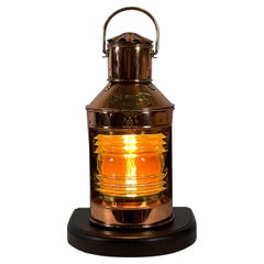 Copper Ship’s Stern Lantern by Dutch Maker