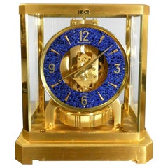 Jaeger-le-coultre Atmos Clock with Lapis Lazuli Dial