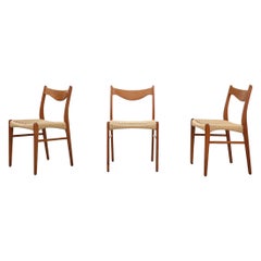 Mid-Century Danish Teak Side Chair by Arne Wahl Iversen for Glyngøre, 1960s
