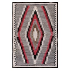 Tapis Navajo américain du début du XXe siècle (04''6'''' x 6''8'''')