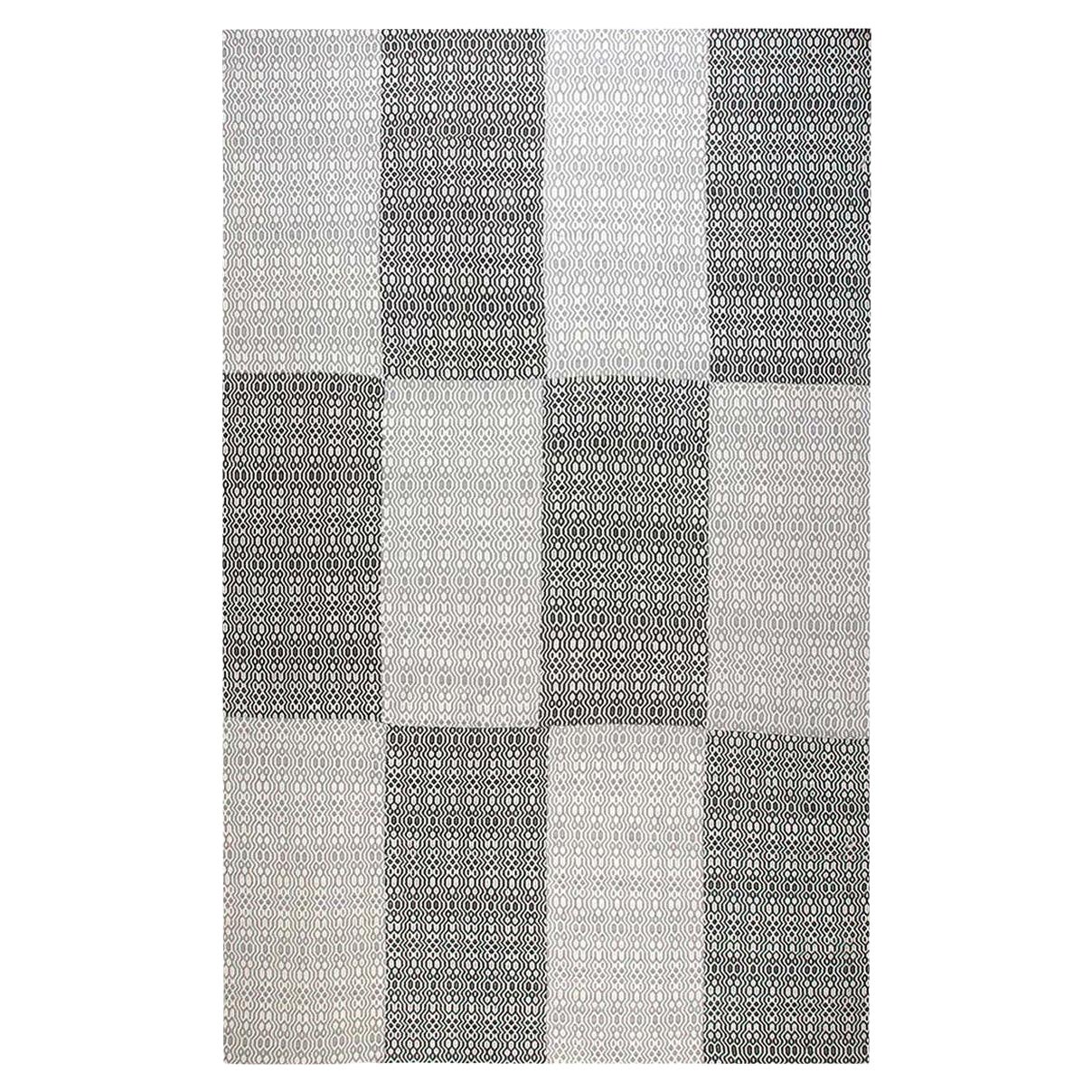 Modern Brown Flat Weave Wool Rug by Doris Leslie Blau For Sale at 1stDibs