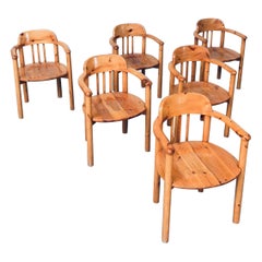 Dining Chair Set by Rainer Daumiller for Hirtshals Savvaerk, Denmark 1970's