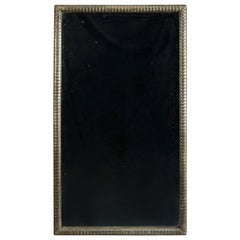 Miroir de pilier argenté du XIXe siècle