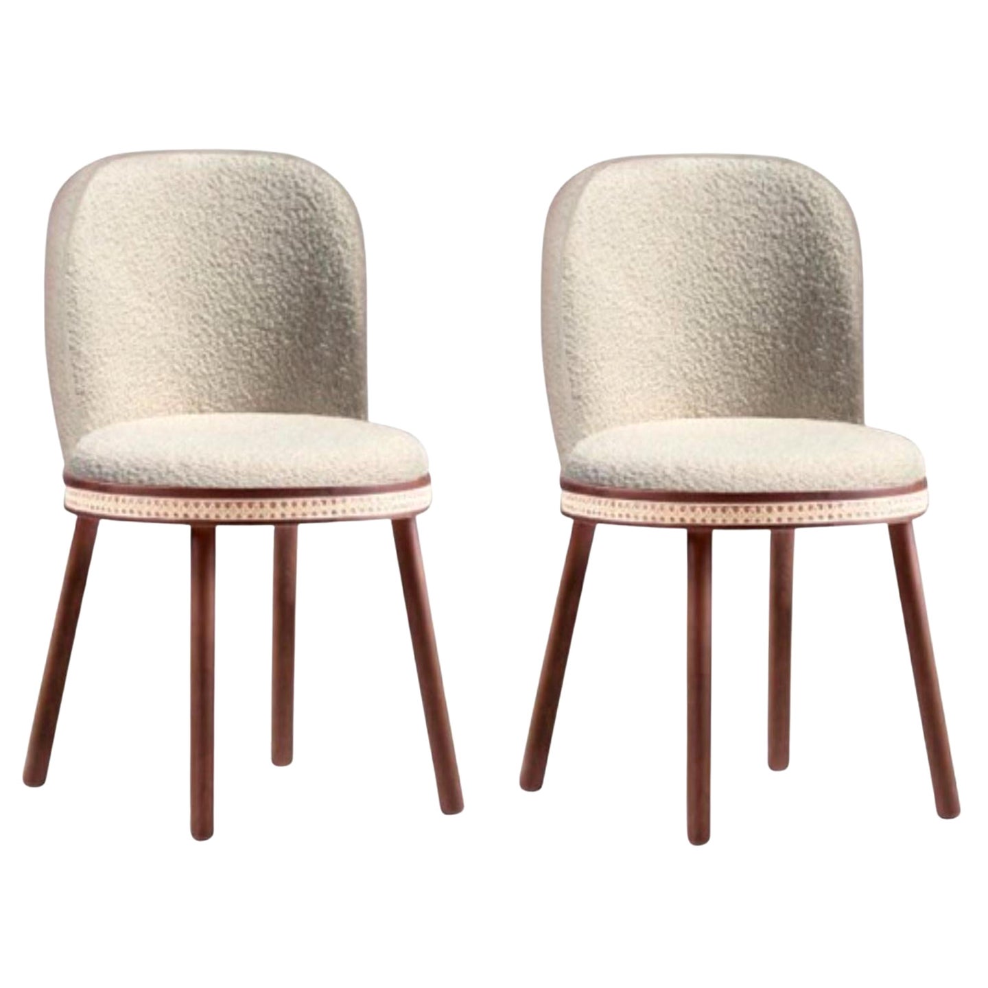 Set of 2 Alma Chairs by DOOQ For Sale