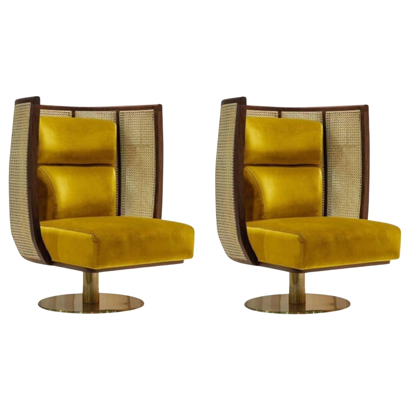 Set of 2 Armchairs by Dooq