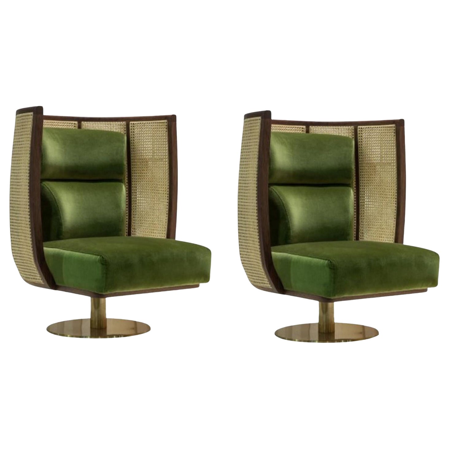 Set of 2 Egoista Armchairs by Dooq For Sale