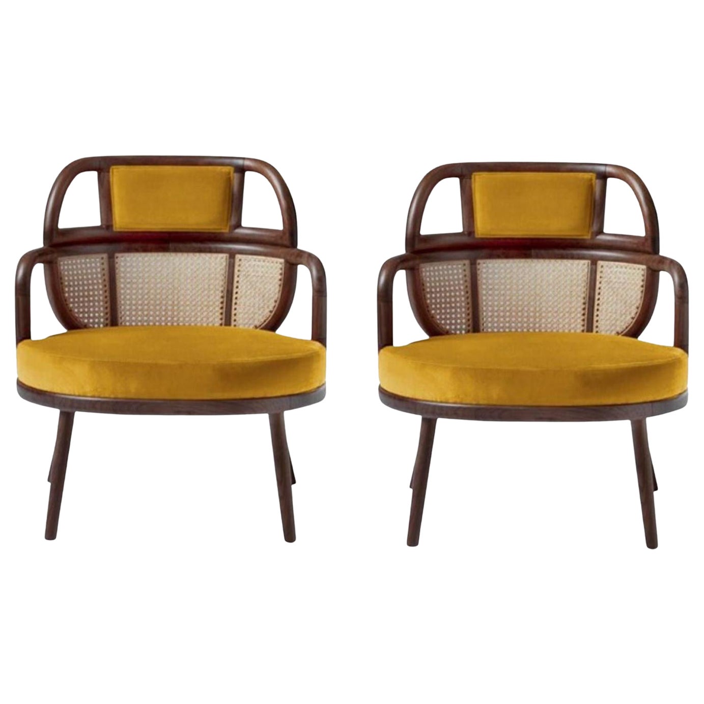 Set of 2 Havana Armchairs by Dooq For Sale