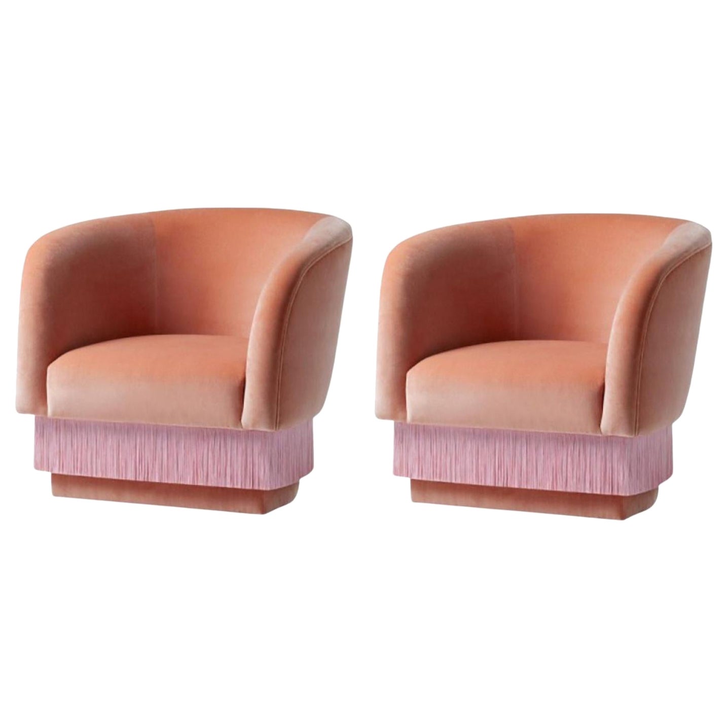 Set of 2 Folie Armchairs by Dooq