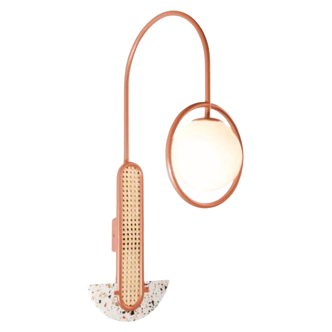Salmon Frame Wall Lamp by Dooq For Sale