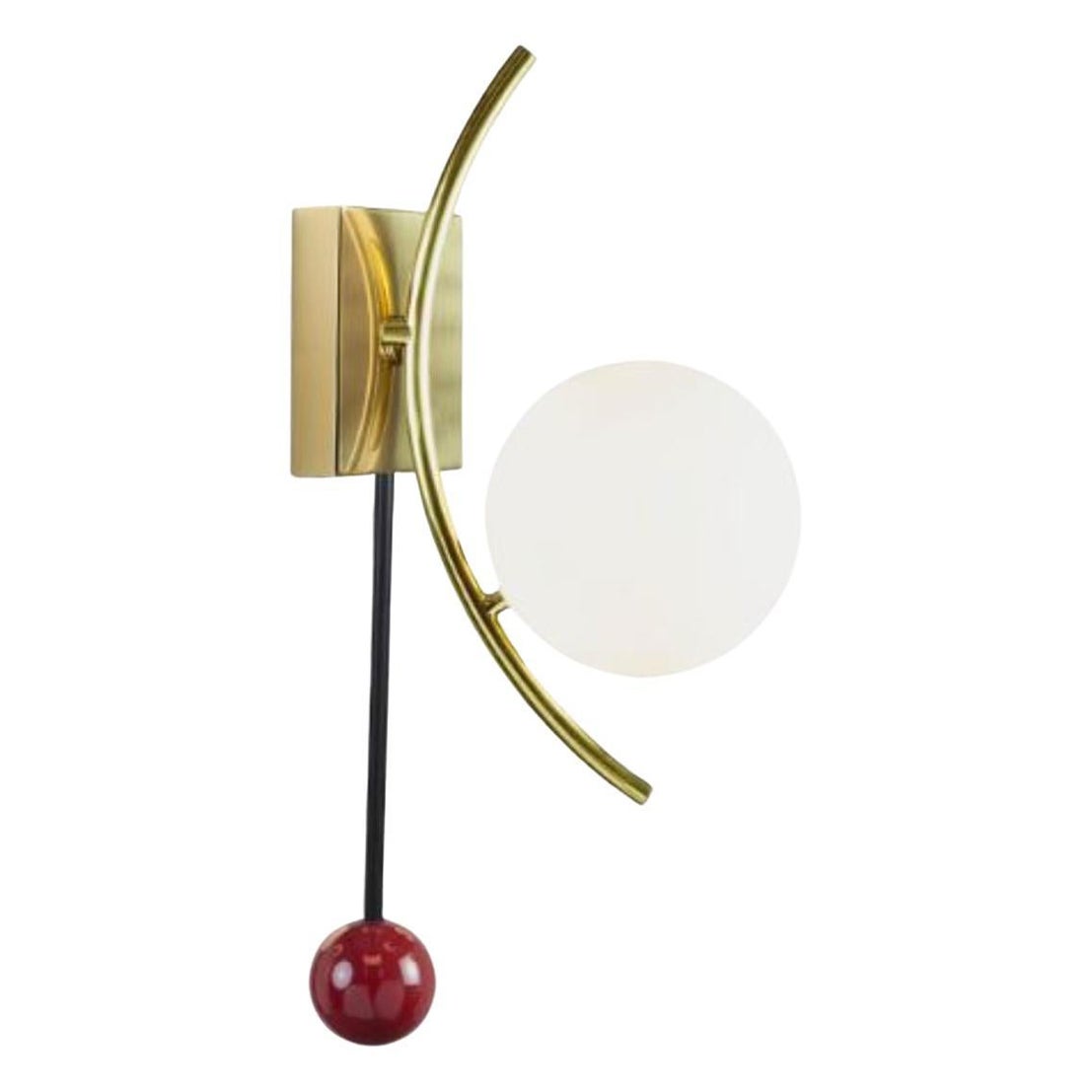 Wine Helio Wall Lamp by Dooq For Sale