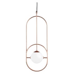 Copper Loop I Suspension Lamp by Dooq
