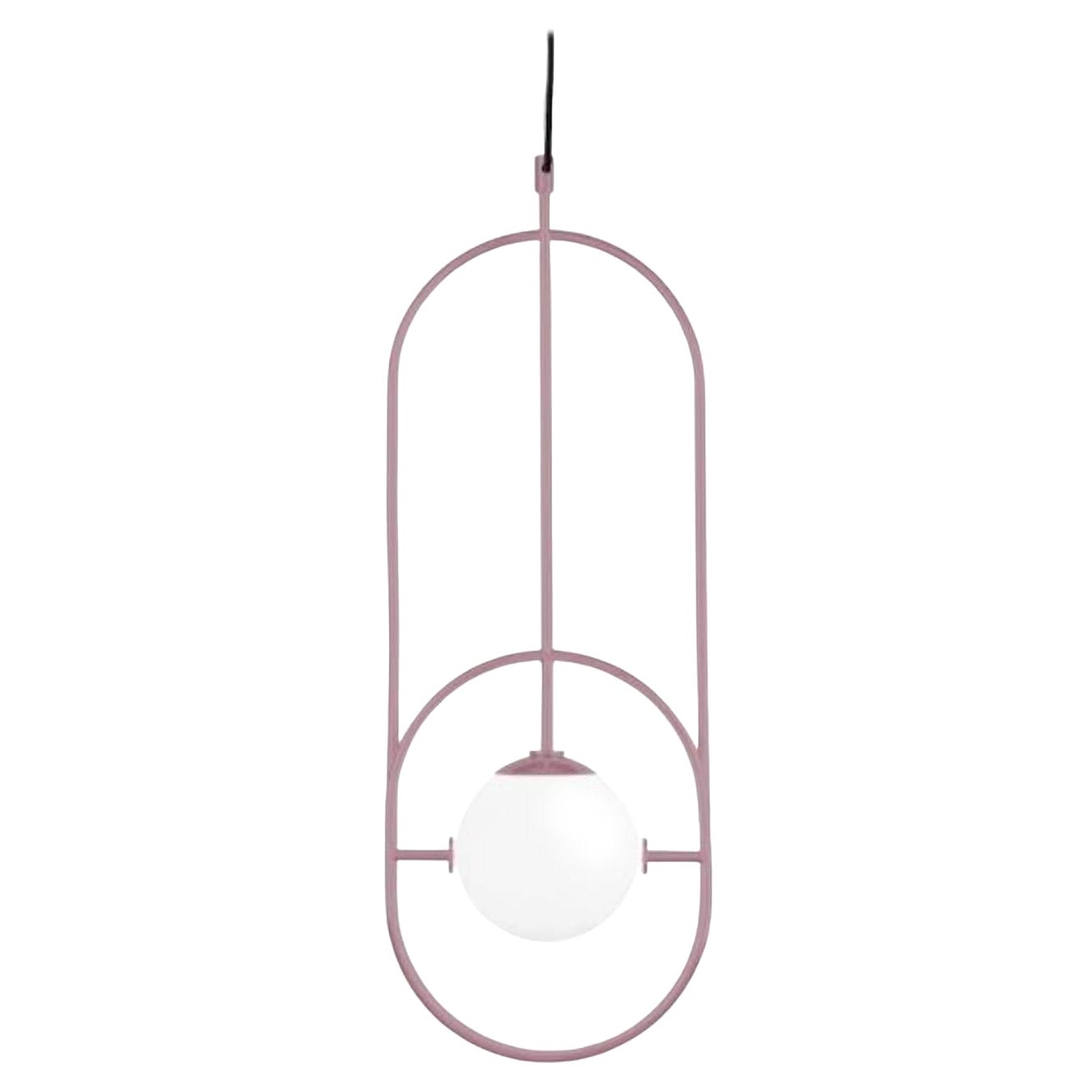 Lilac Loop I Suspension Lamp by Dooq For Sale