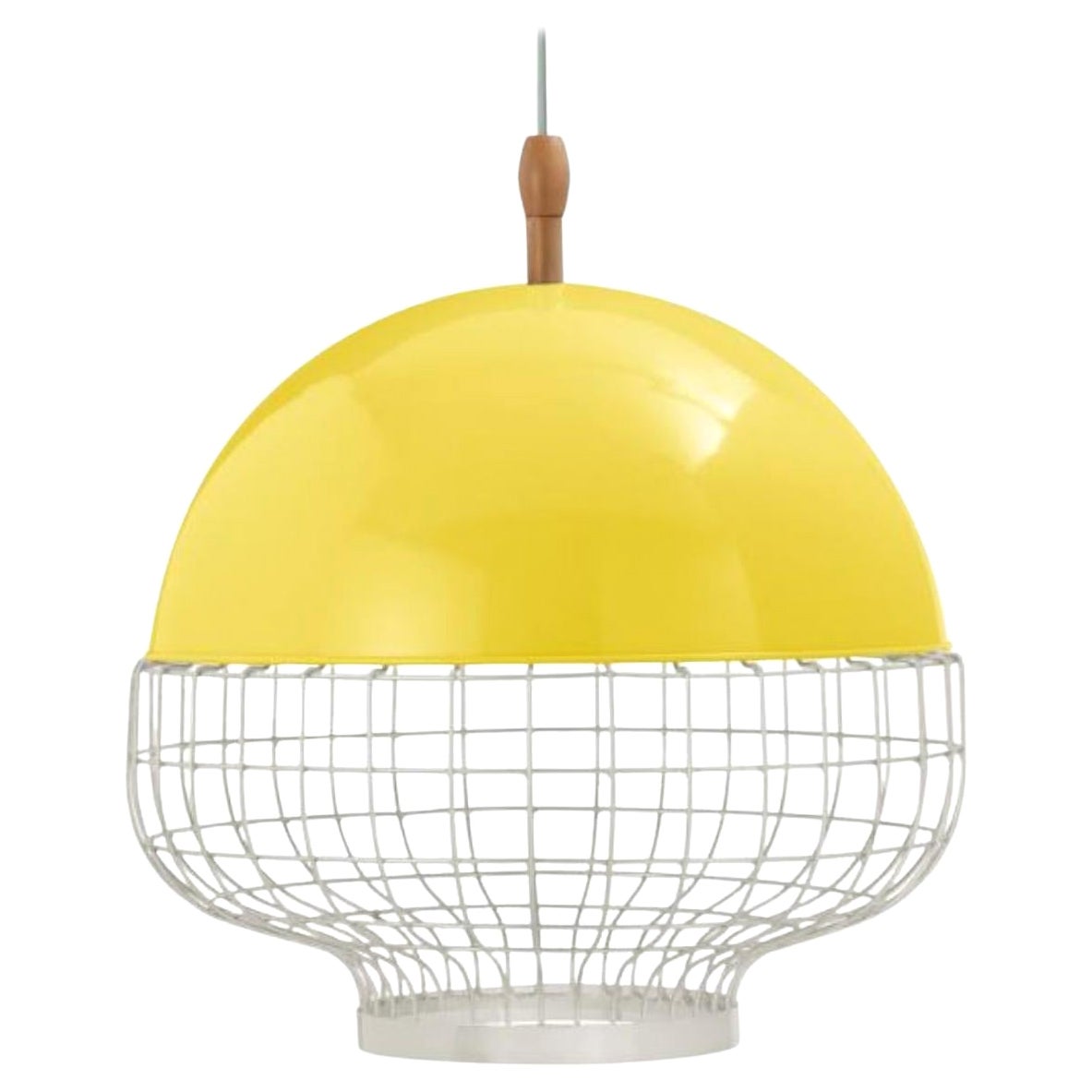 Yellow Magnolia I Suspension Lamp by Dooq For Sale