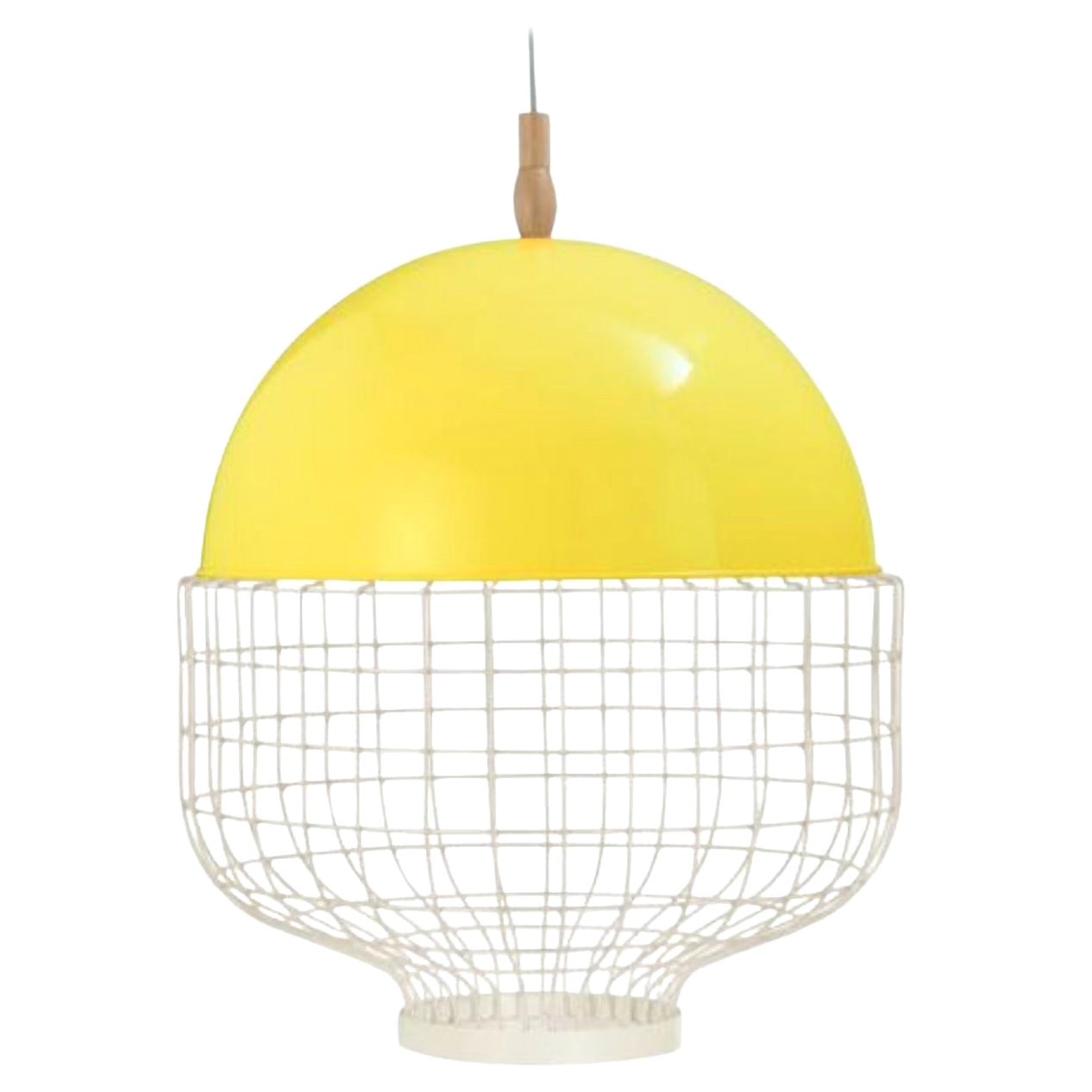 Yellow Magnolia Suspension Lamp by Dooq For Sale