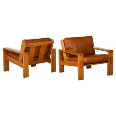 'Bonanza’ Pair of Lounge Chairs,  by Esko Pajamies for Asko, Finland, 1960's