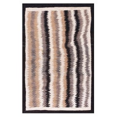 Tapis Navajo américain du début du 20e siècle à motif œil nu ( 3''6 x 5''3 - 107 x 160 )