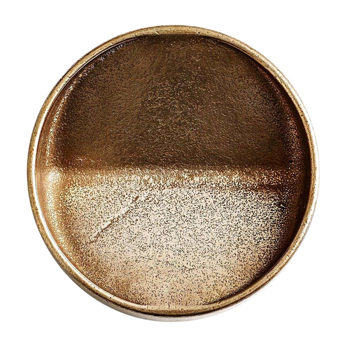 Bronze Vide Poche Rond by Henry Wilson For Sale