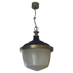 Lampe à suspension mi-siècle Holophan de Sergio Mazza pour Artemide, Italie, 1950