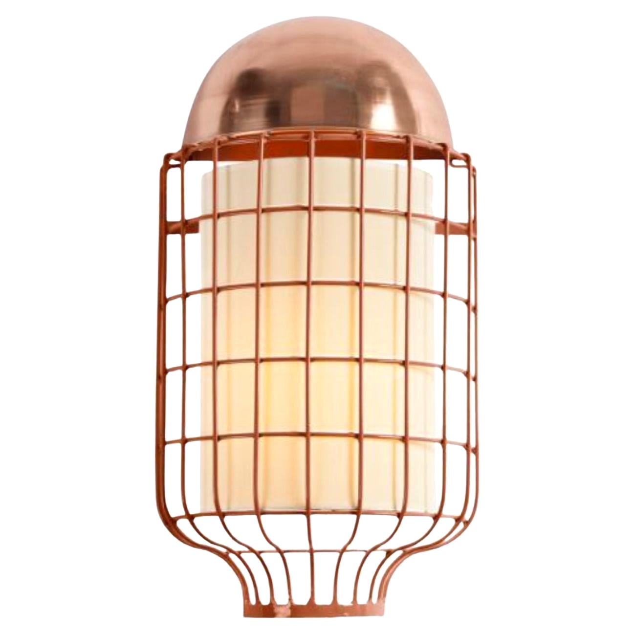 Copper Magnolia Wall Lamp by Dooq For Sale