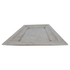 Hand Carved & Polished Natural Marble Catchall Tray/Platter
