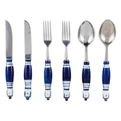Bjørn Wiinblad for Rosenthal, Siena Grill Cutlery / Service for Two People