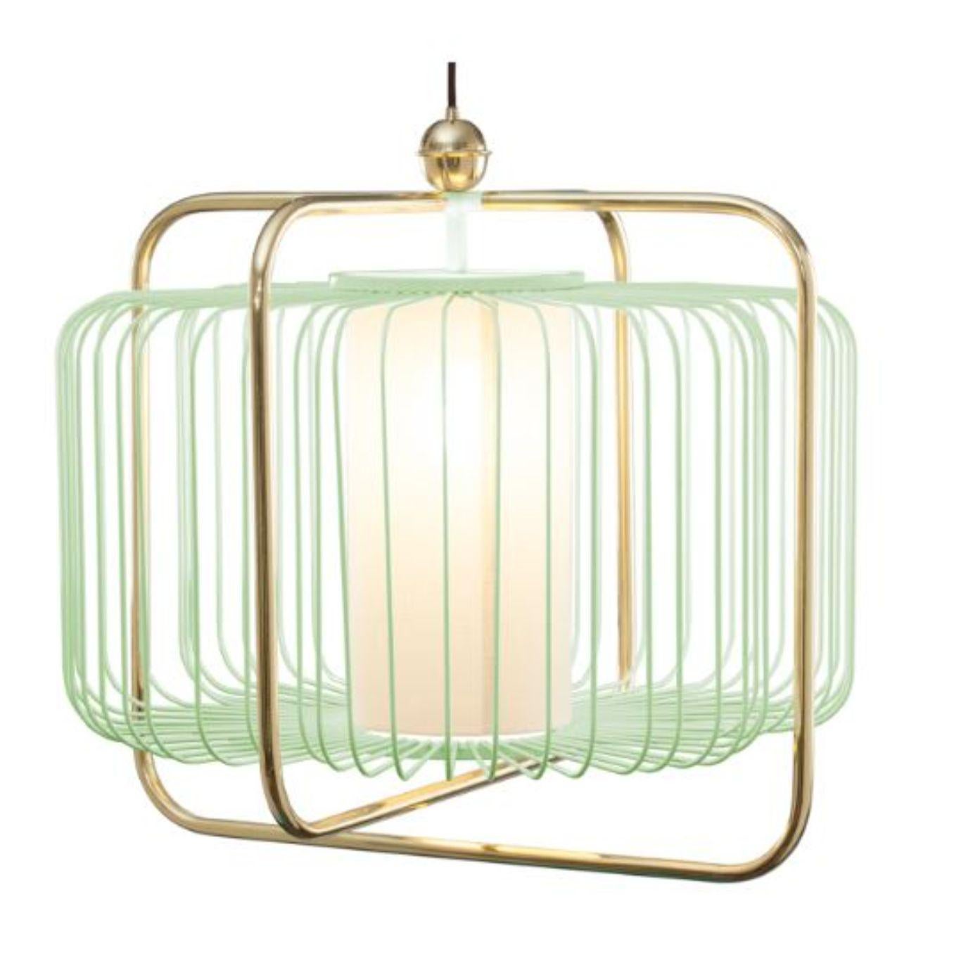 Brass and Dream Jules I Suspension Lamp by Dooq For Sale