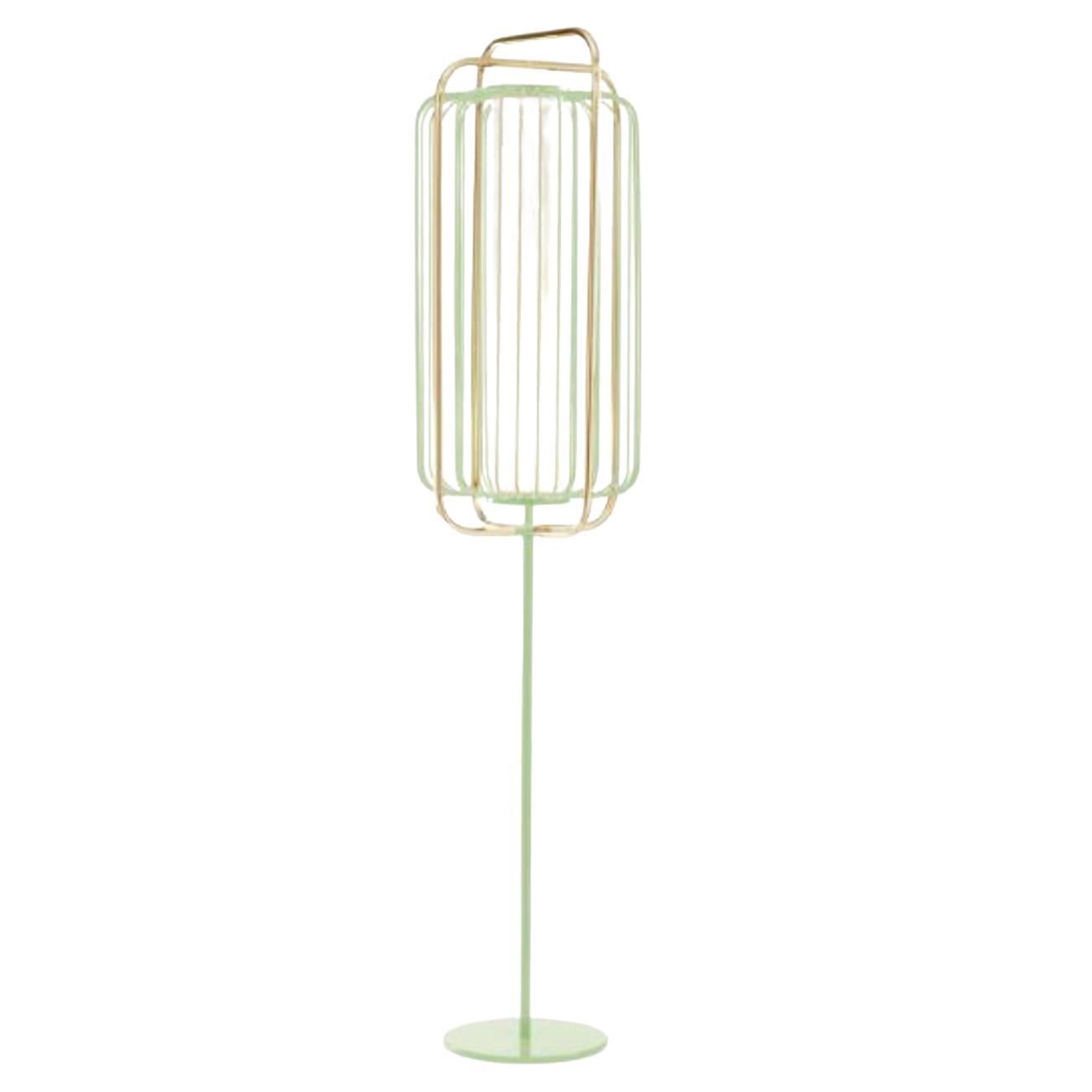 Brass and Dream Jules Floor Lamp by Dooq For Sale