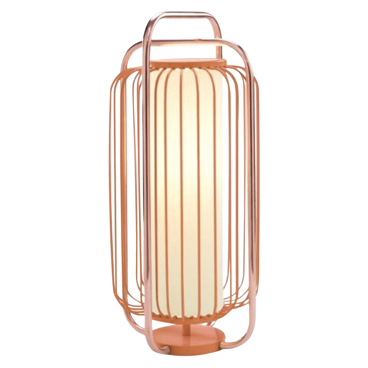 Copper and Salmon Jules Table Lamp by Dooq For Sale