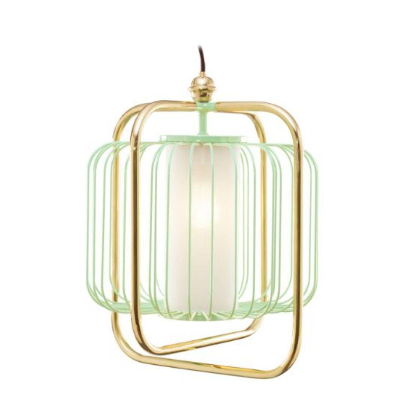 Brass and Dream Jules III Suspension Lamp by Dooq For Sale