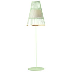 Dream Up Floor Lamp with Brass Ring by Dooq
