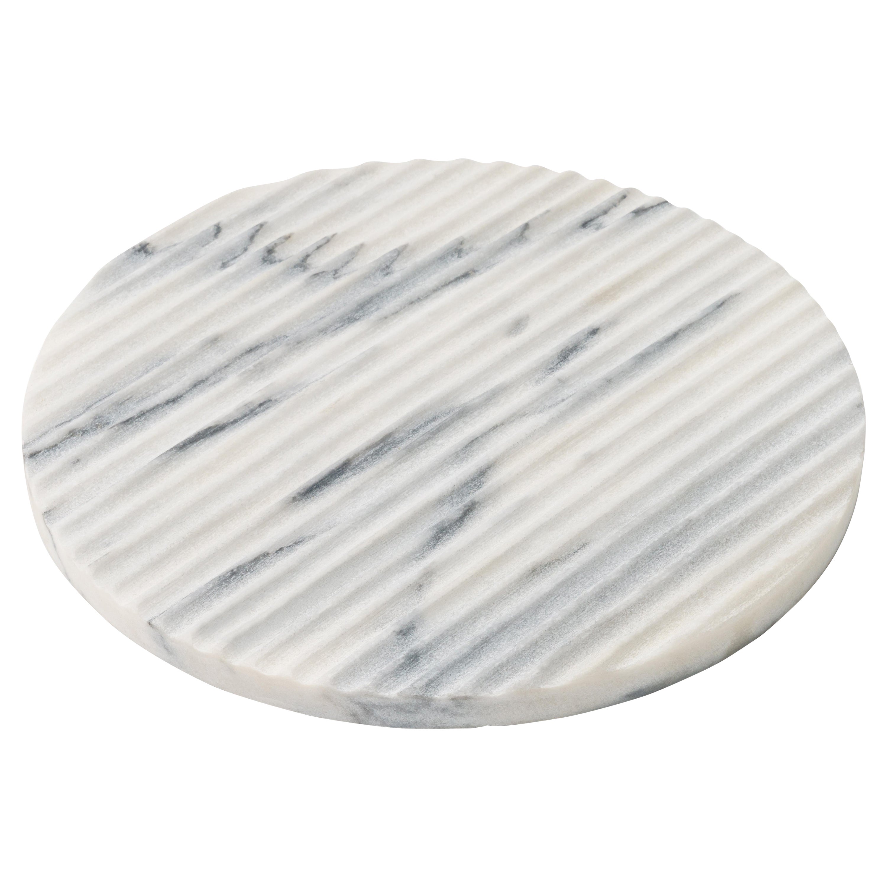 Minimalist Marble Plate Medium