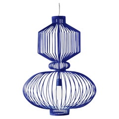 Cobalt Revolution Suspension Lamp by Dooq