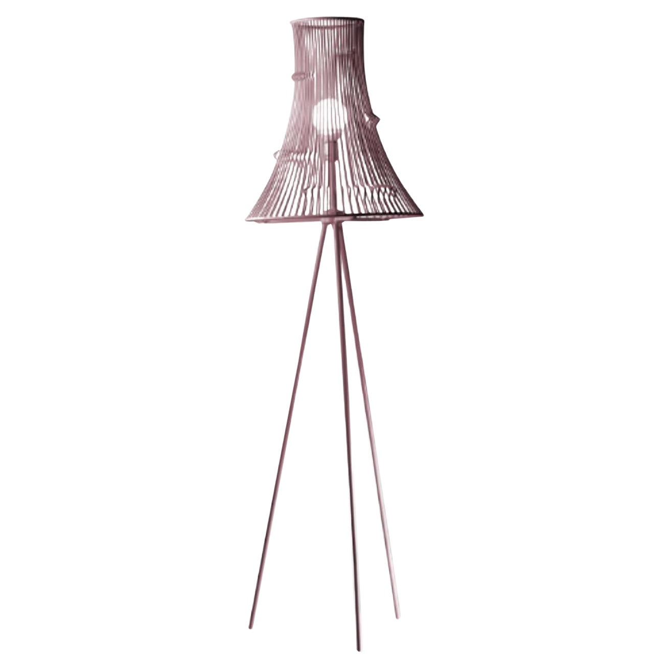 Lilac Extrude Floor Lamp by Dooq For Sale