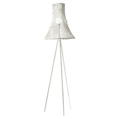 Ivory Extrude Floor Lamp by Dooq