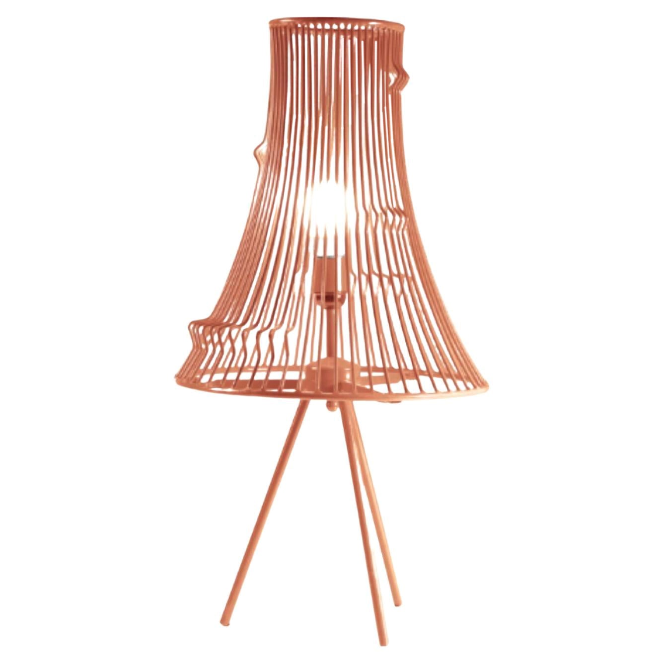 Salmon Extrude Table Lamp by Dooq For Sale
