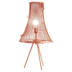 Salmon Extrude Table Lamp by Dooq