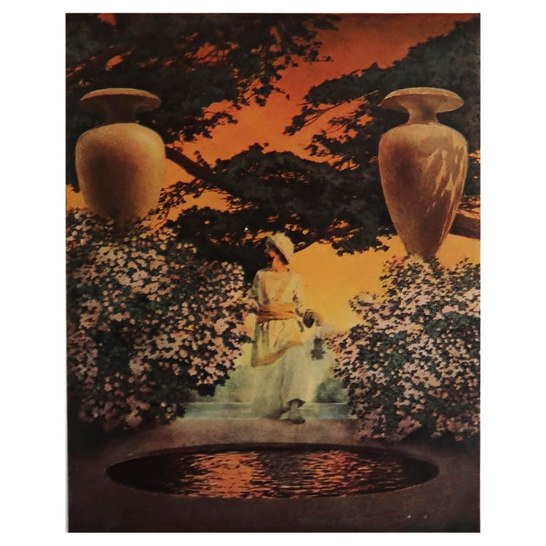 Original Vintage Print by Maxfield Parrish, 1909 For Sale at 1stDibs