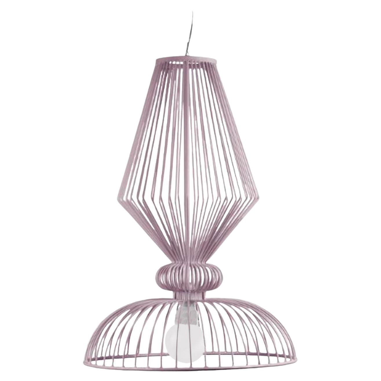 Lilac Expand Suspension Lamp by Dooq For Sale