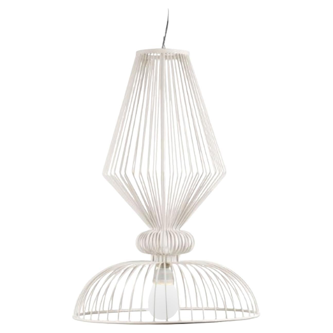 Ivory Expand Suspension Lamp by Dooq For Sale