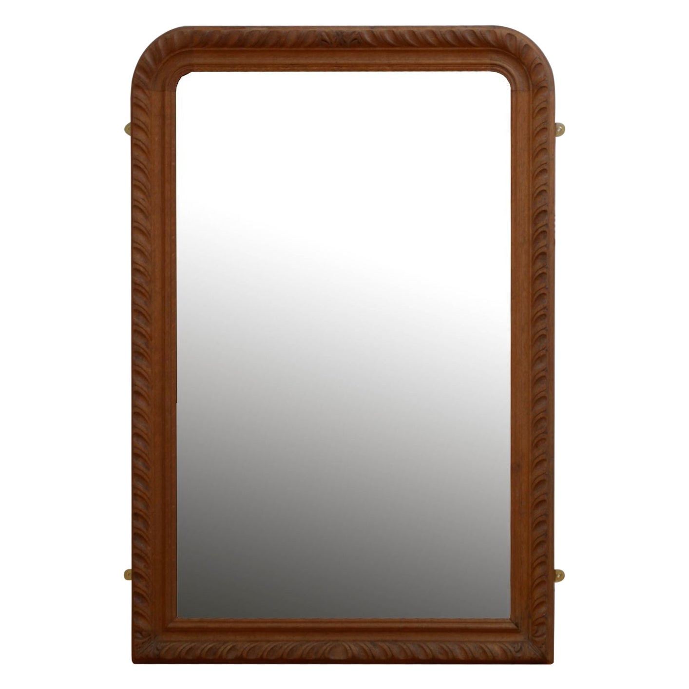 Louis Philippe Wall Mirror Oak Mirror For Sale