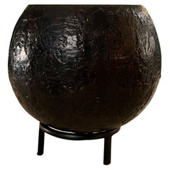 Textural Dark Bronze Monk Bowl by Elan Atelier IN STOCK