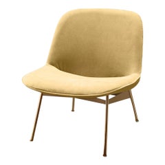 Chiado Lounge Chair with Vigo Plantain and Gold