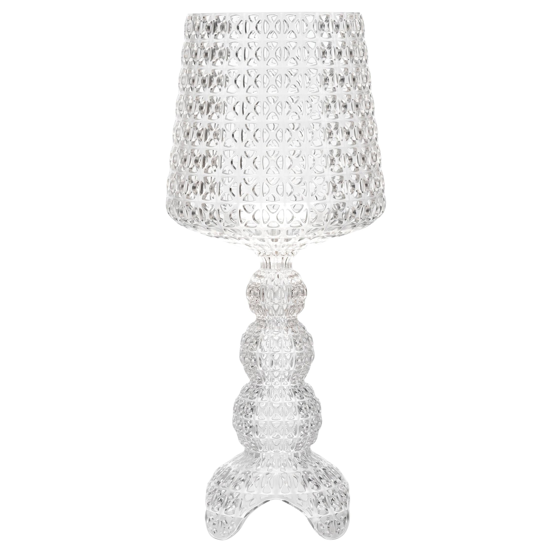 Kartell Mini Kabuki Desk Lamp in Crystal by Ferruccio Laviani For Sale